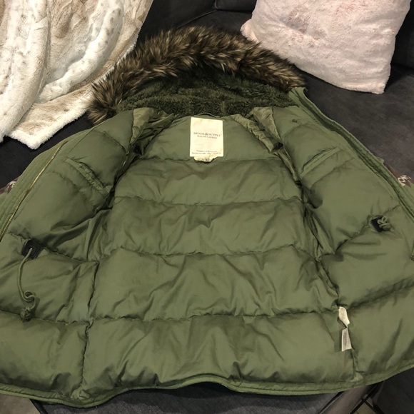 ❌SOLD❌ Rare Denim & Supply Down Parka Jacket - Picture 3 of 8